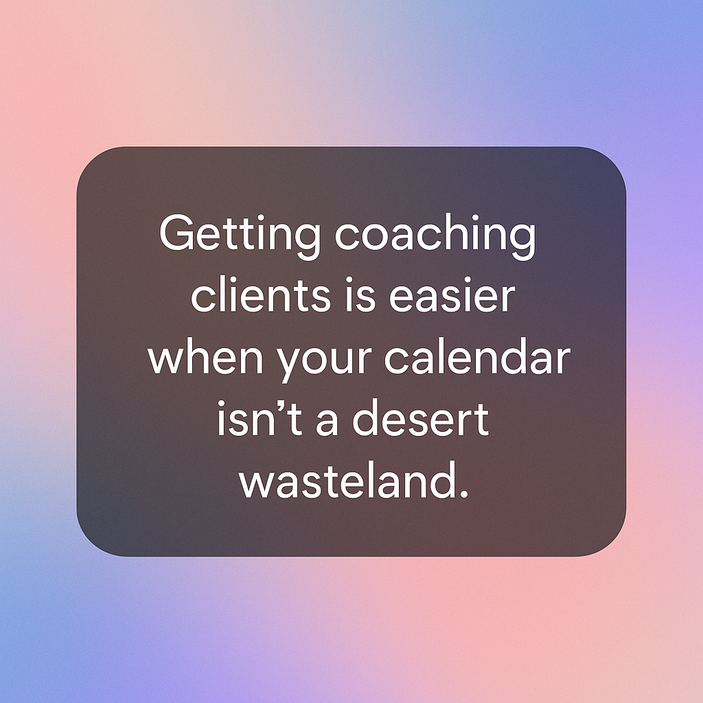 how to get coaching clients