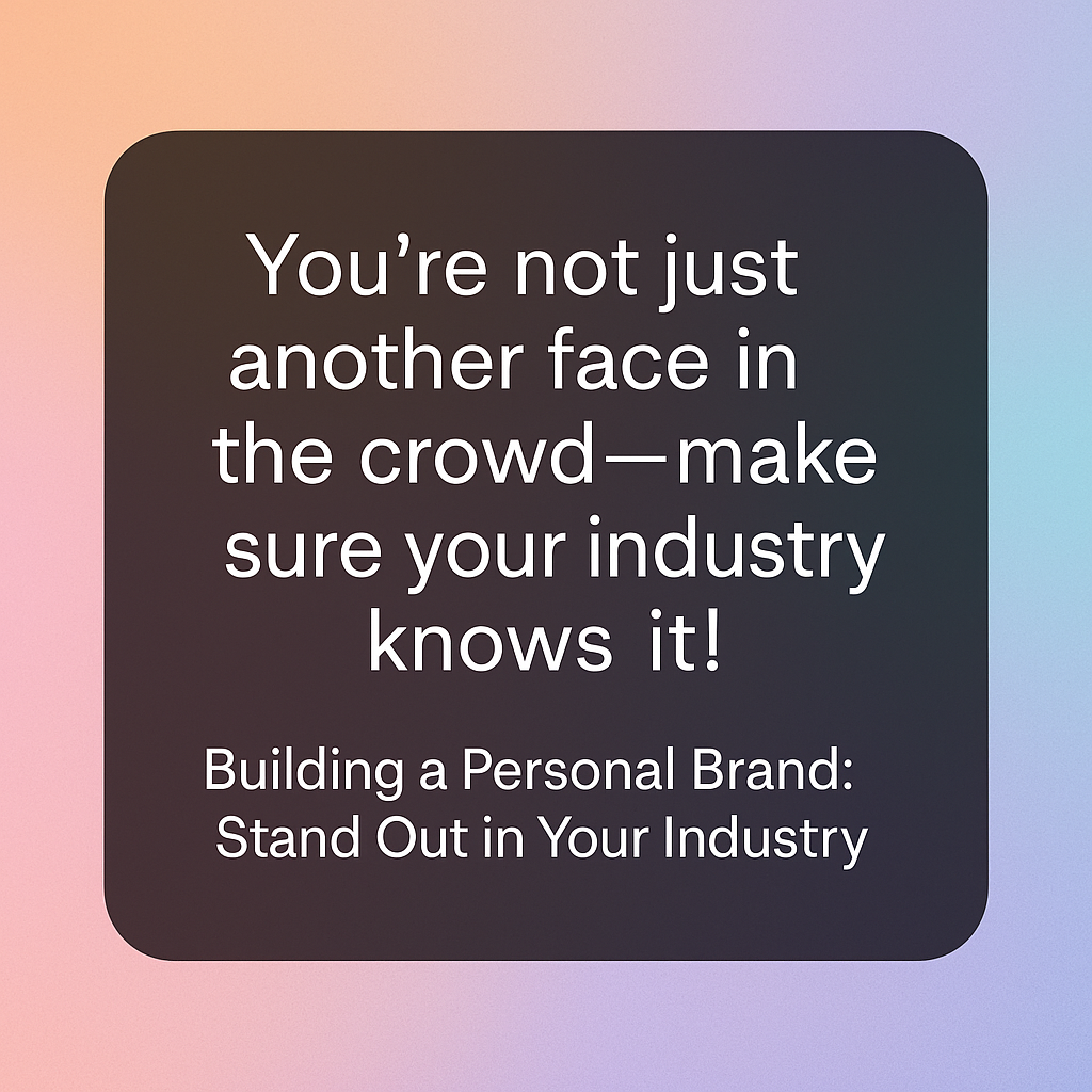 building a personal brand
