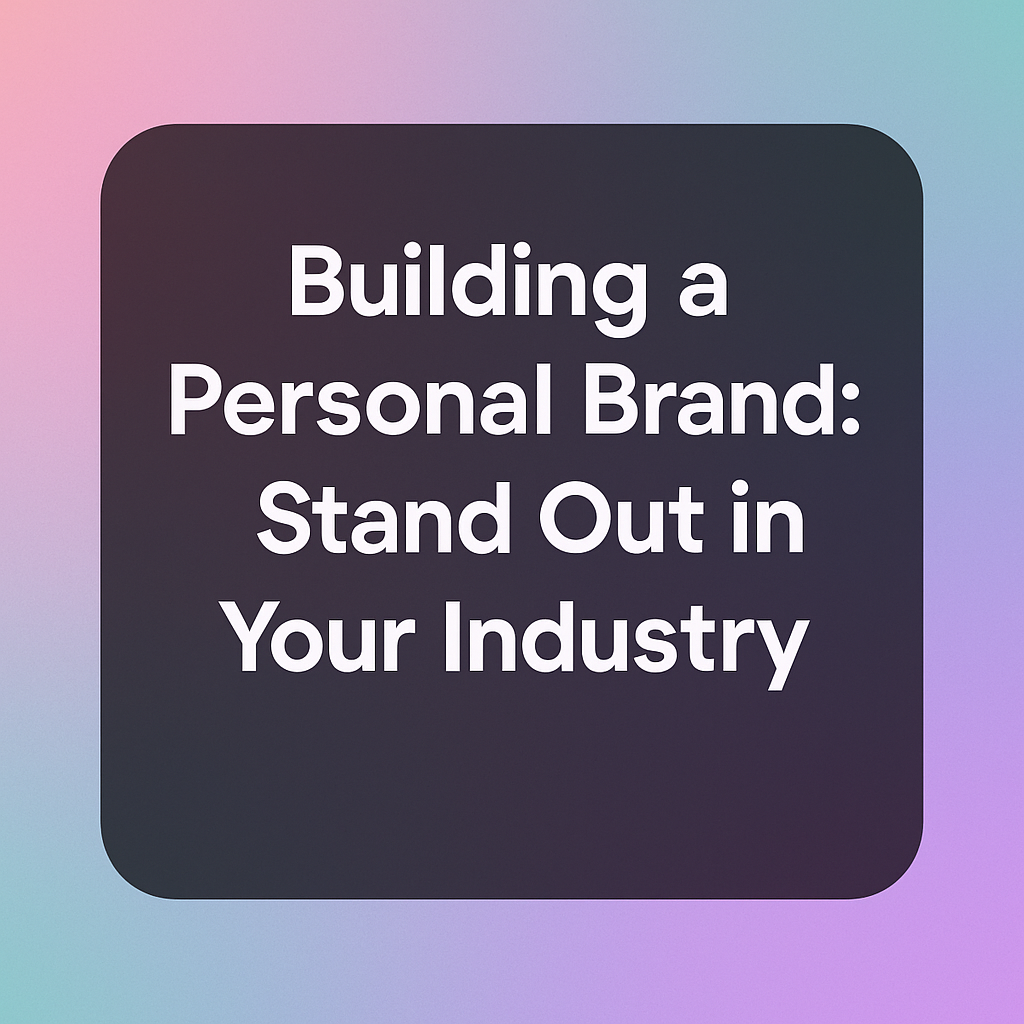 building a personal brand