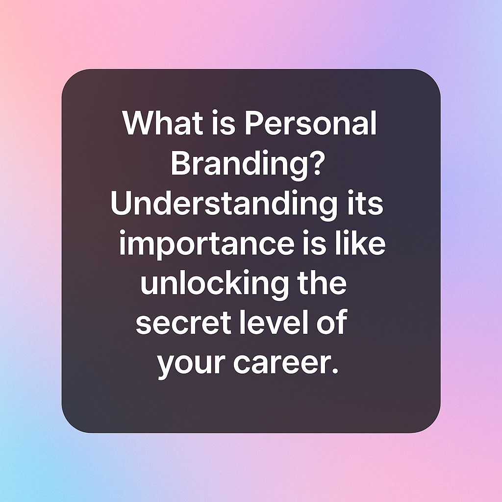 personal branding