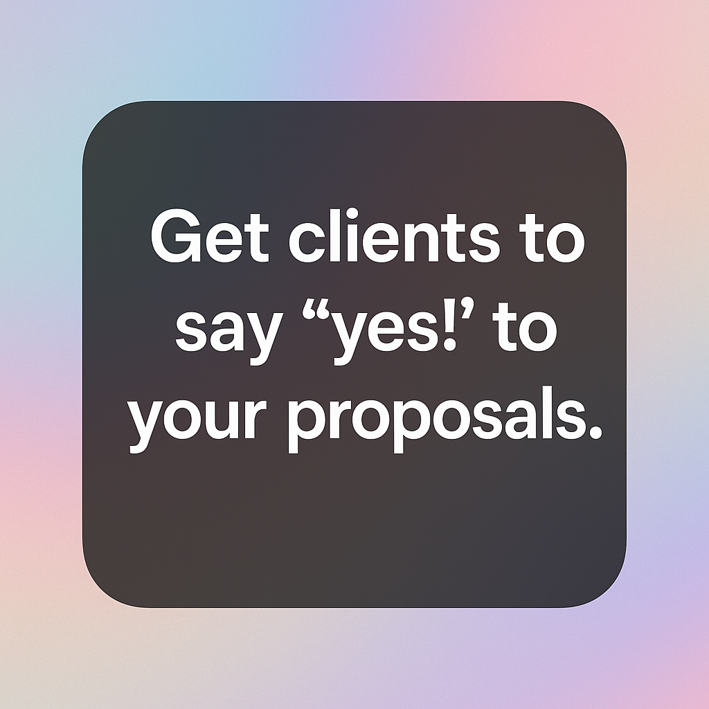 How to Write Proposals That Win Clients and Projects 2 how to write proposals