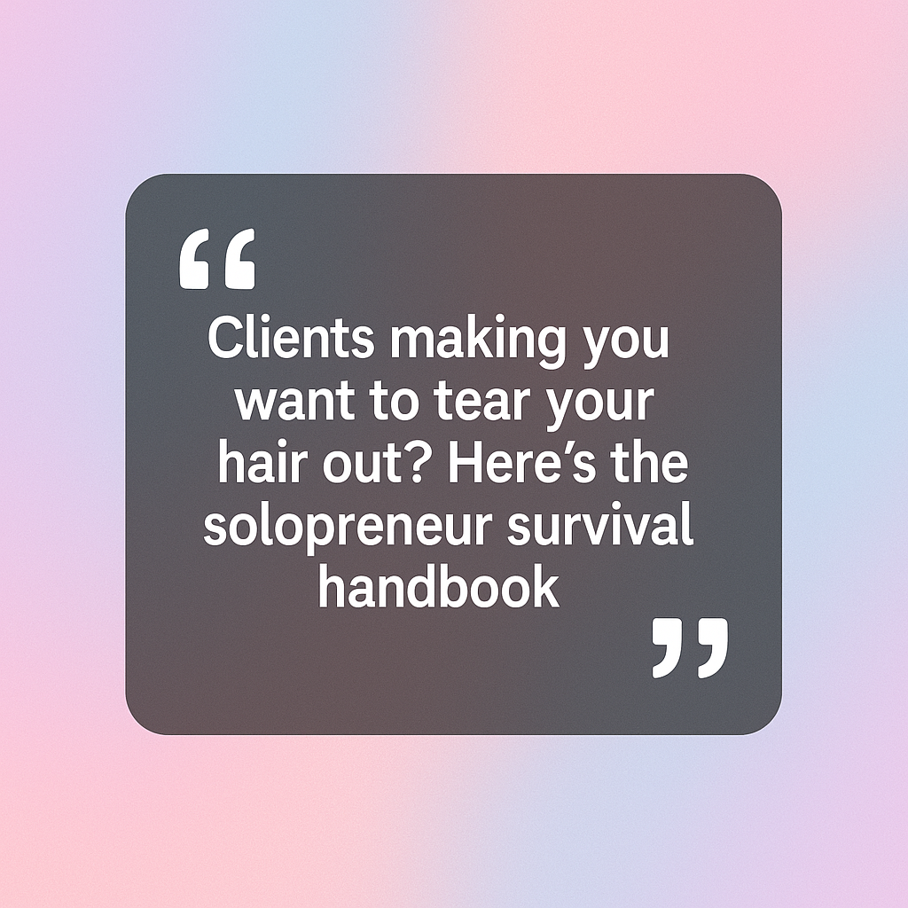 how to handle difficult clients