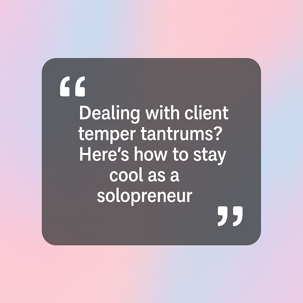 how to handle difficult clients