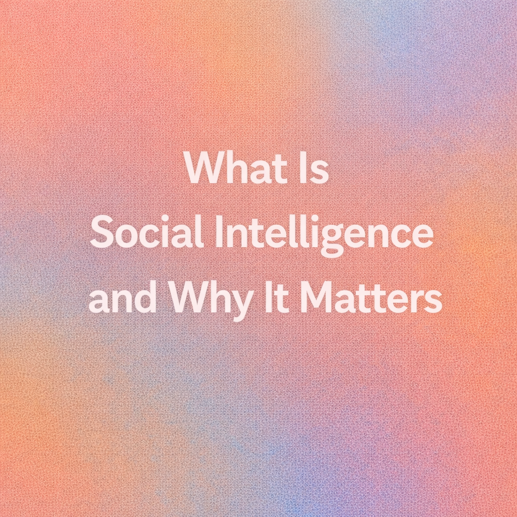 what is social intelligence