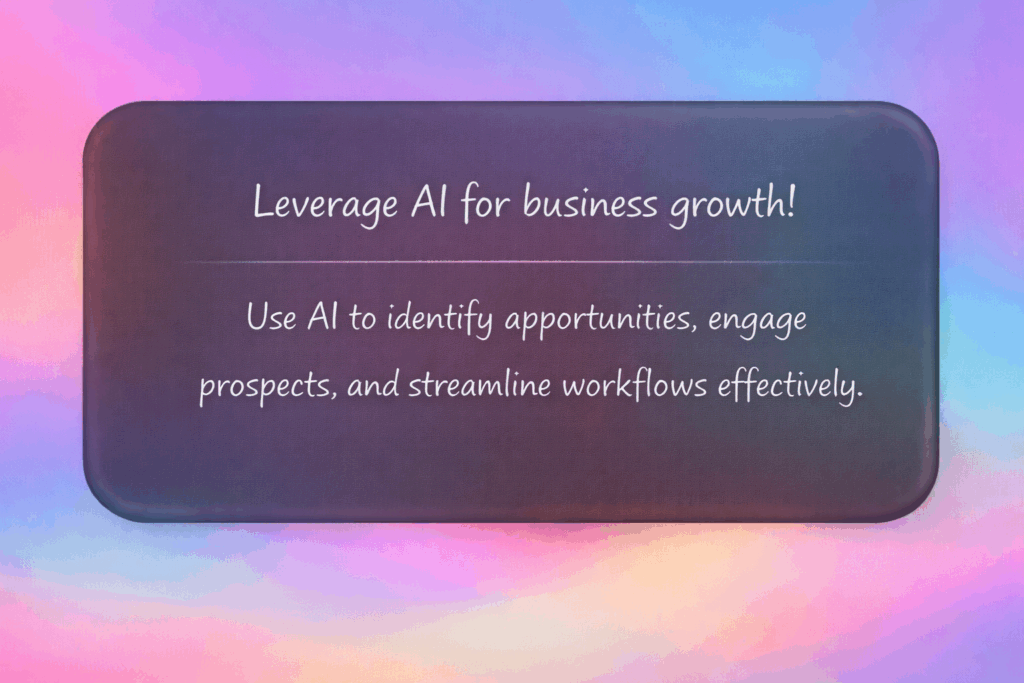 role of ai in business development